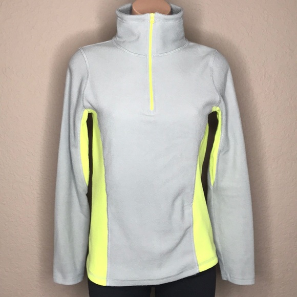 Old Navy Tops - Old Navy 1/4 Zip Fleece Mock Turtleneck Long Sleeve Pullover Top Women XS